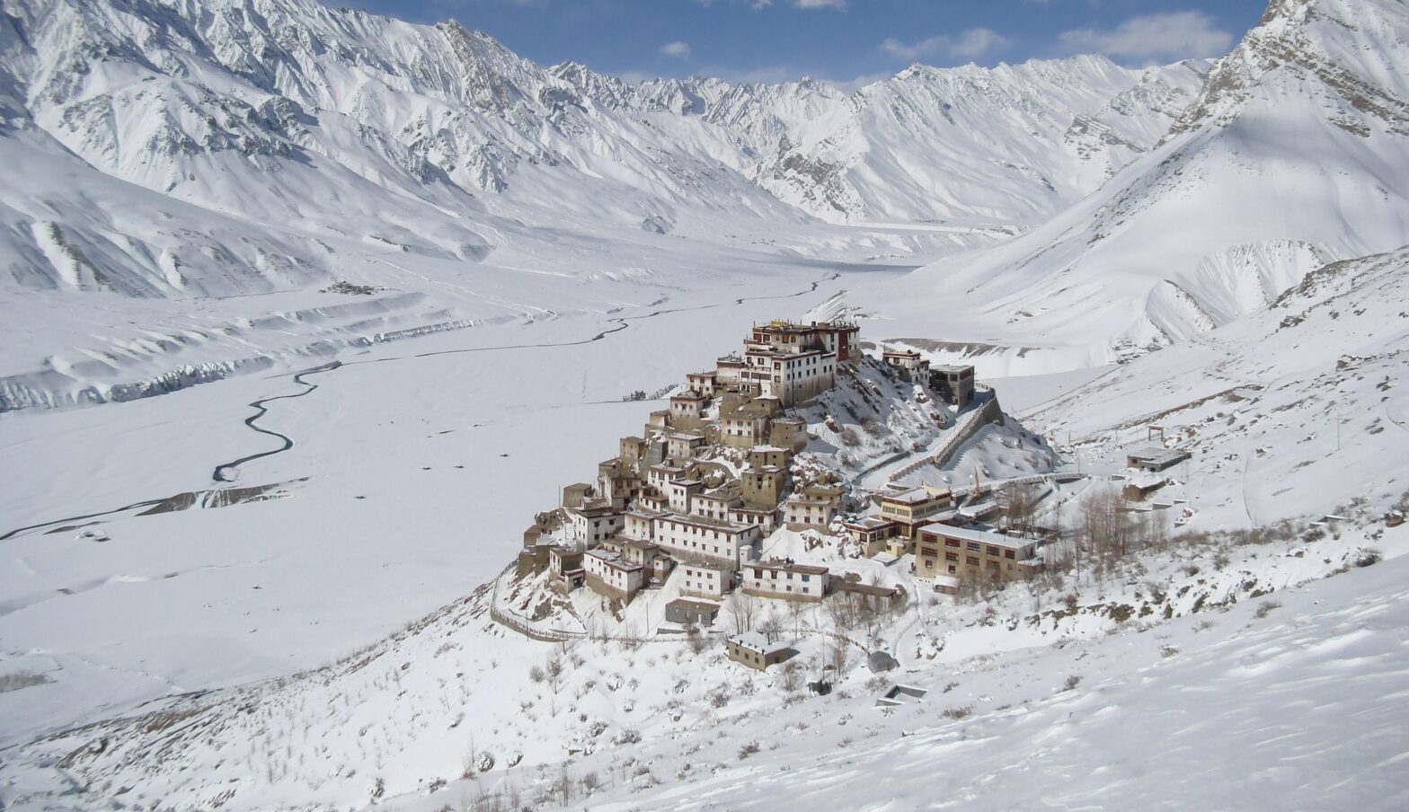 Key Monastery in Winter