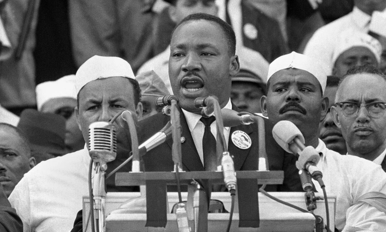 Martin Luther King, Jr. delivering his "I Have a Dream" speech